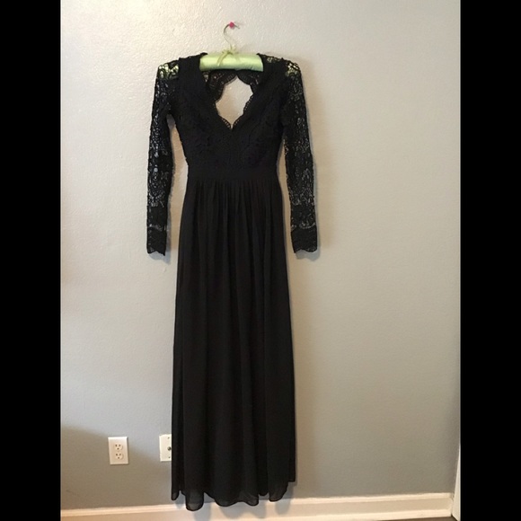 Lulu’s Awaken My Love Black Maxi Dress - Picture 3 of 10